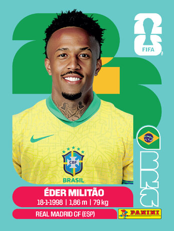 Éder Militão — figurinha BRA-5