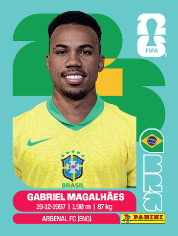 Gabriel Magalhães — figurinha BRA-6