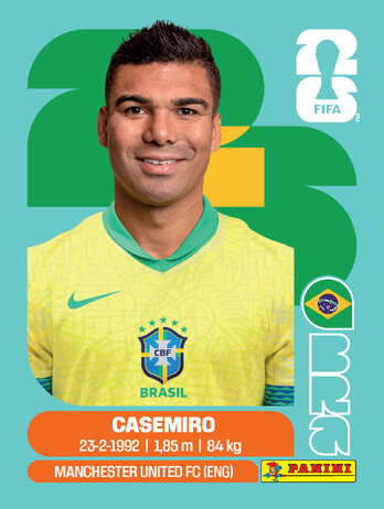 Casemiro — figurinha BRA-10