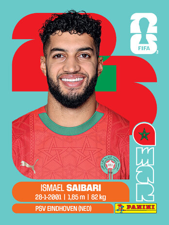 Ismael Saibari — figurinha MAR-15