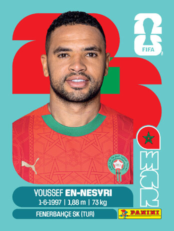 Youssef En-Nesyri — figurinha MAR-16