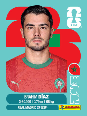 Brahim Diaz — figurinha MAR-19
