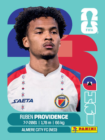 Ruben Providence — figurinha HAI-17