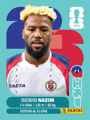 Duckens Nazon — figurinha HAI-18