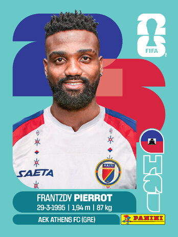 Frantzdy Pierrot — figurinha HAI-20