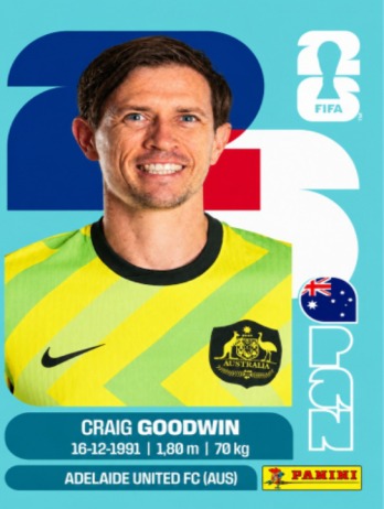 Craig Goodwin — figurinha AUS-17