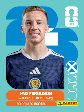 Lewis Ferguson — figurinha SCO-14