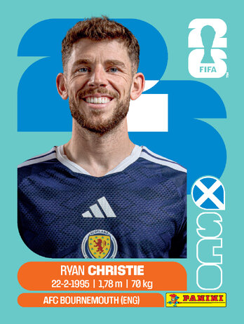 Ryan Christie — figurinha SCO-15