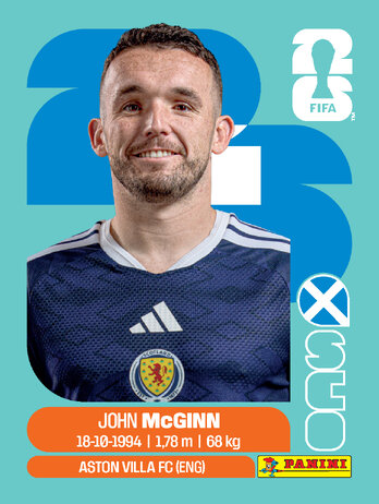 John McGinn — figurinha SCO-17
