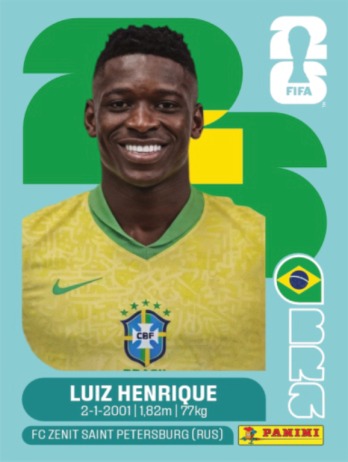 Luiz Henrique — figurinha BRA-12