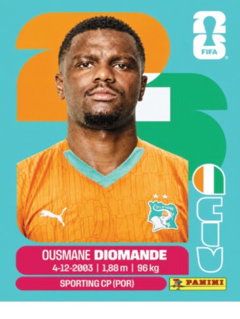 Ousmane Diomande — figurinha CIV-9