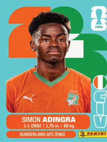 Simon Adringa — figurinha CIV-17