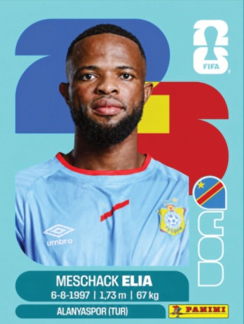 Meschak Elia — figurinha COD-15