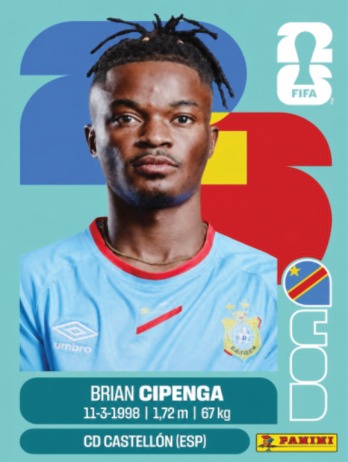 Brian Cipenga — figurinha COD-17