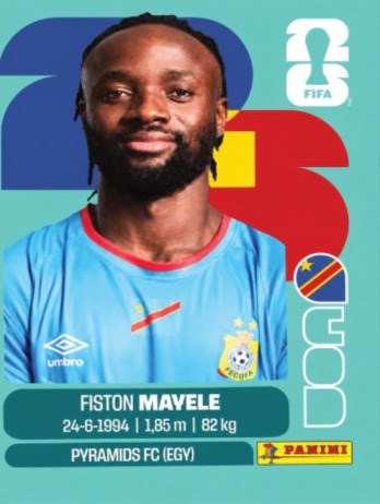 Fiston Mayele — figurinha COD-18