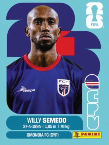 Willy Semedo — figurinha CPV-19