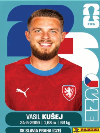 Vasil Kusej — figurinha CZE-16