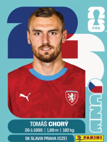 Tomas Chory — figurinha CZE-17