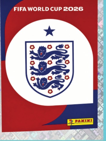 England Logo — figurinha ENG-1