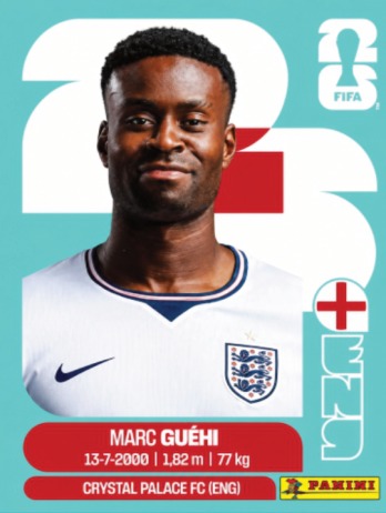 Marc Guéhi — figurinha ENG-4