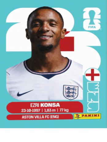 Ezri Konsa — figurinha ENG-5