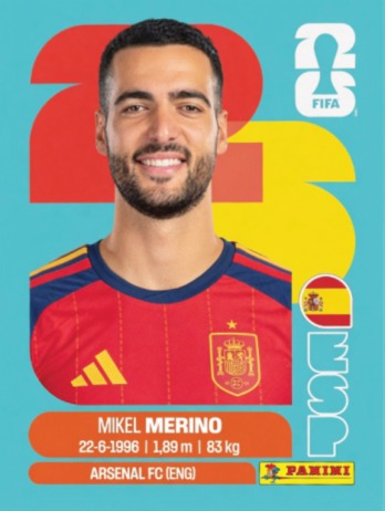 Mikel Merino — figurinha ESP-14