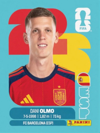 Dani Olmo — figurinha ESP-16