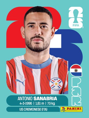 Antonio Sanabria — figurinha PAR-20