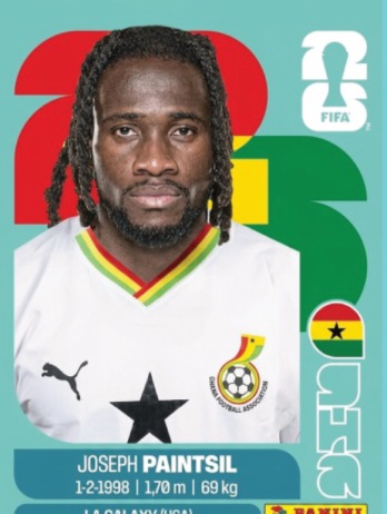 Joseph Paintsil — figurinha GHA-18