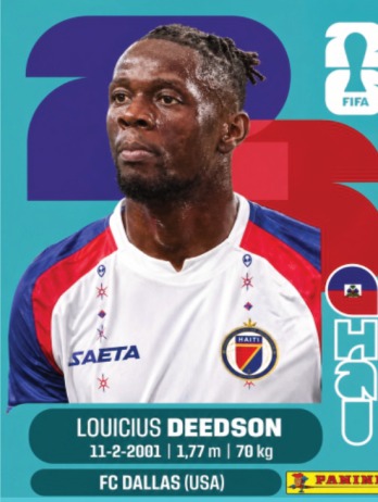 Louicius Deedson — figurinha HAI-19