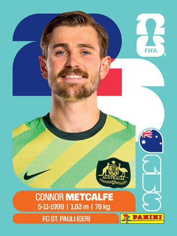 Connor Metcalfe — figurinha AUS-15