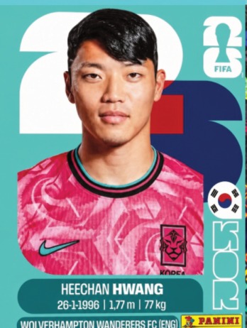 Hee-chan Hwang — figurinha KOR-19