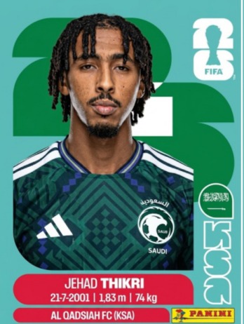 Jihad Thakri — figurinha KSA-6