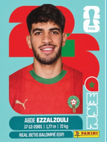 Abde Ezzalzouli — figurinha MAR-17