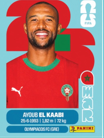 Ayoub El Kaabi — figurinha MAR-20