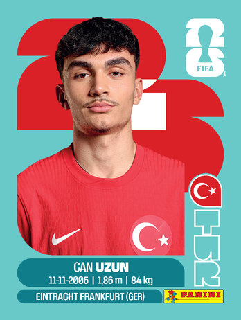 Can Uzun — figurinha TUR-17