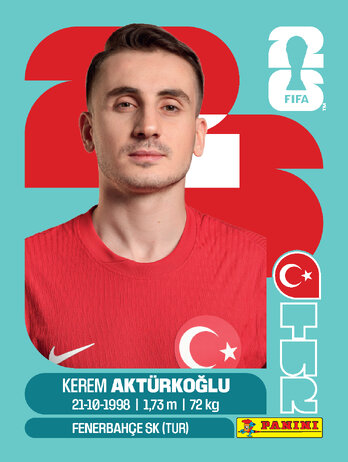 Kerem Akturkoglu — figurinha TUR-19