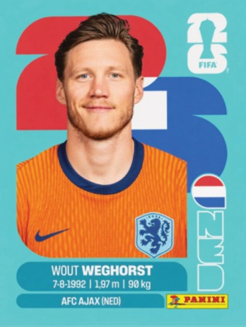 Wout Weghorst — figurinha NED-19