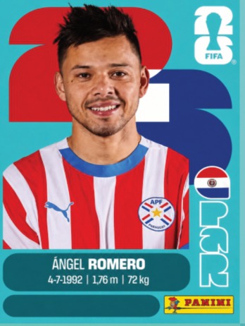Angel Romero — figurinha PAR-19