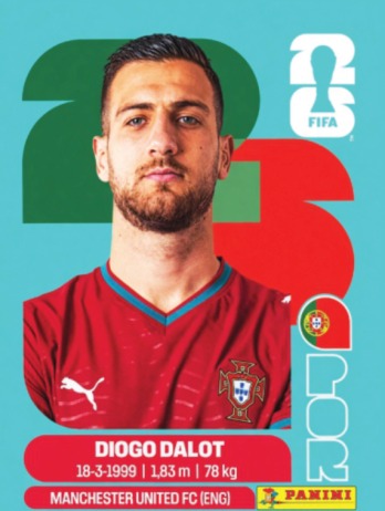 Diogo Dalot — figurinha POR-6