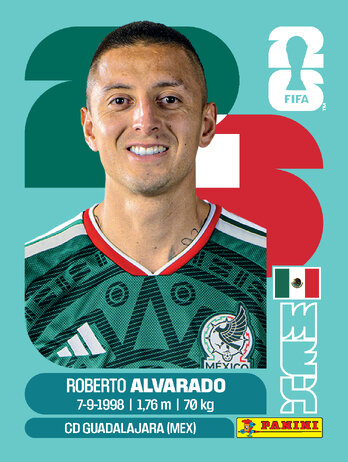 Roberto Alvarado — figurinha MEX-19