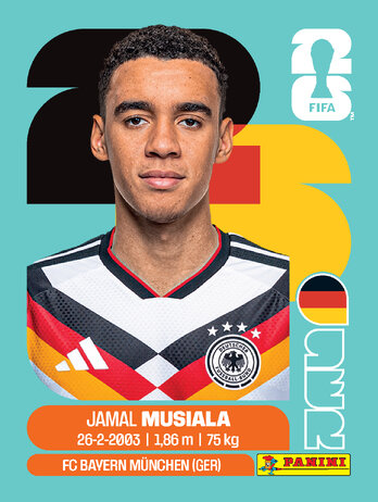 Jamal Musiala — figurinha GER-15
