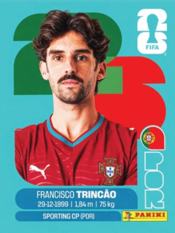 Francisco Trincao — figurinha POR-16