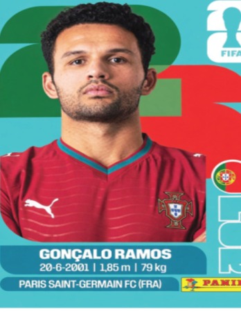 Gonçalo Ramos — figurinha POR-18