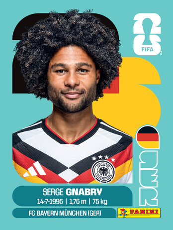 Serge Gnabry — figurinha GER-16