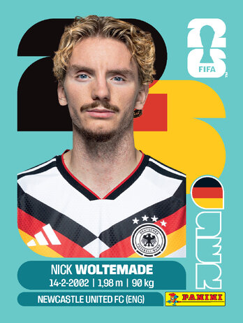 Nick Woltemade — figurinha GER-20