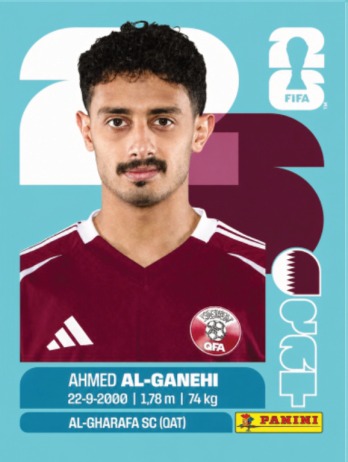 Ahmed Al Ganehi — figurinha QAT-19