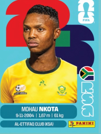Mohau Nkota — figurinha RSA-19