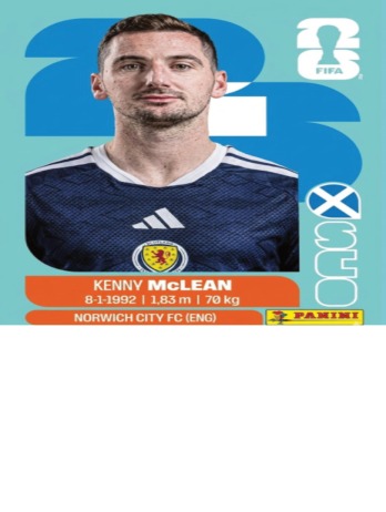 Kenny McLean — figurinha SCO-16