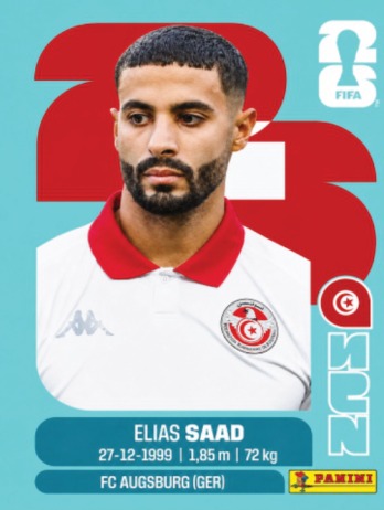 Elias Saad — figurinha TUN-16